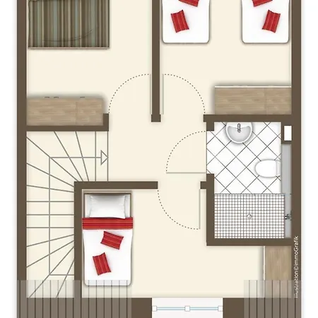 Ferienreihenhaus Lale Andersen 4c דירה וורמן
